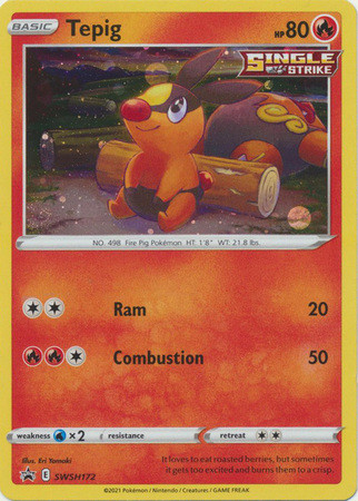 Sword & Shield Promo SWSH172 Tepig