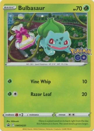 Sword & Shield Promo SWSH231 Bulbasaur