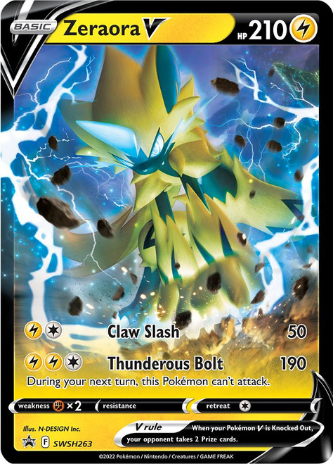 Sword & Shield Promo SWSH263 Zeraora V