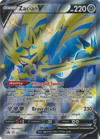 Sword & Shield Promo SWSH292 Zacian V (Full Art)