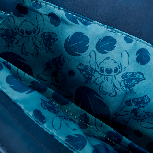 Disney: Stitch Embroidered Woven Drawstring Mini Backpack