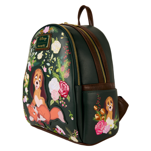 Disney: The Fox and the Hound Forest Floral Mini Backpack