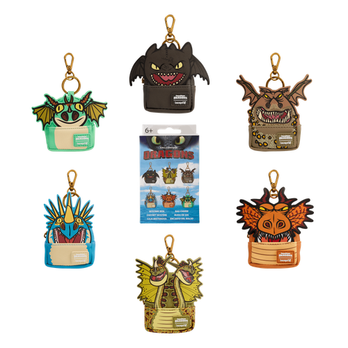 How To Train Your Dragon: Mystery Box Mini Backpack Keychain Charm