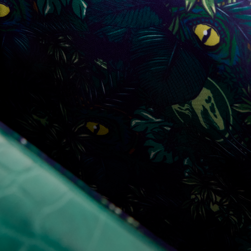 Jurassic World: Jungle Velociraptor Glow Crossbody Bag