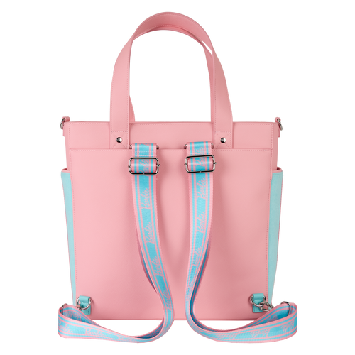 Barbie: Classic Terry Cloth Convertible Backpack & Tote Crossbody Bag