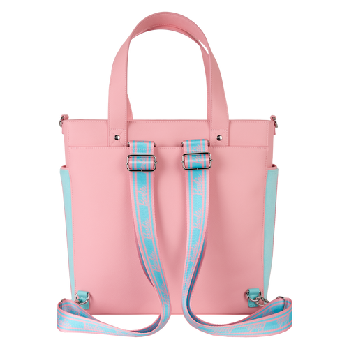 Barbie: Classic Terry Cloth Convertible Backpack & Tote Crossbody Bag