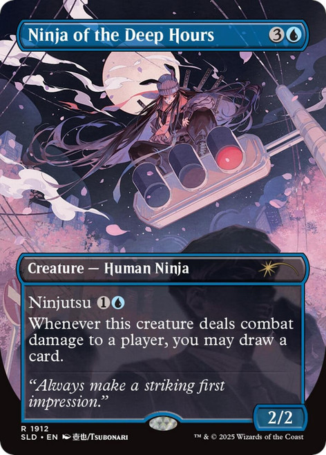 Ninja of the Deep Hours (Foil) (Secret Lair - City Styles 2: Dressed to Kill)