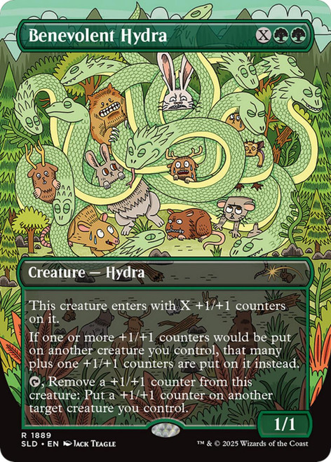 Benevolent Hydra (Foil) (Secret Lair - Featuring: Jack Teagle)