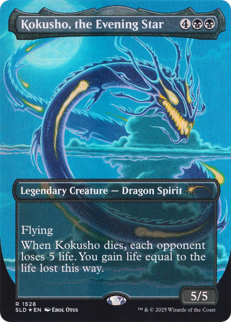 Kokusho, the Evening Star (Foil) (Secret Lair - A Devastation of Dragons)