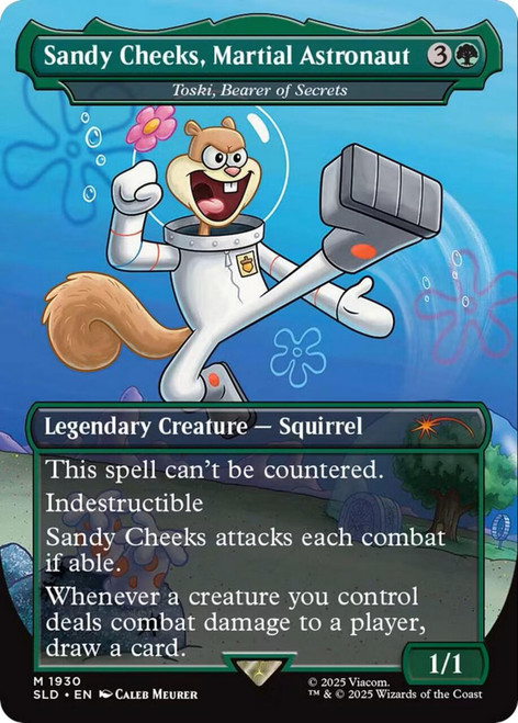 Toski, Bearer of Secrets [Sandy Cheeks, Martial Astronaut] (Secret Lair - SpongeBob SquarePants: Legends of Bikini Bottom)