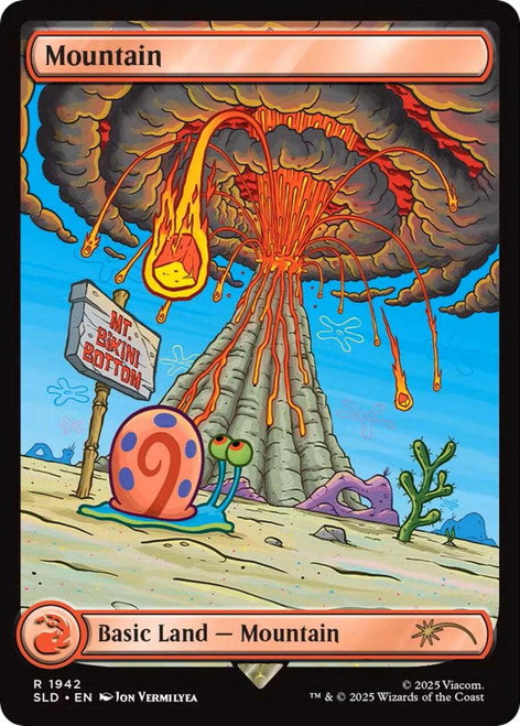 Mountain (Secret Lair - SpongeBob SquarePants: Lands Under the Sea)
