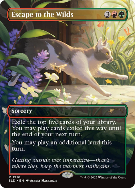 Escape to the Wilds (Foil) (Secret Lair - Cats are Better than Dogs)