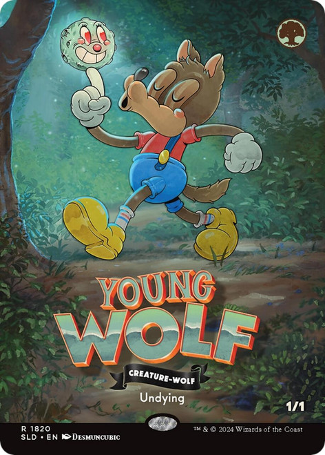 Young Wolf (Secret Lair - Twisted Toons)