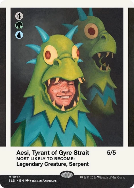 Aesi, Tyrant of Gyre Strait (Secret Lair - Secret Lair High: Class of '87)
