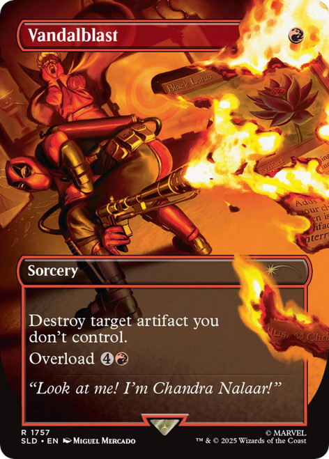 Vandalblast (Secret Lair - Marvel's Deadpool)