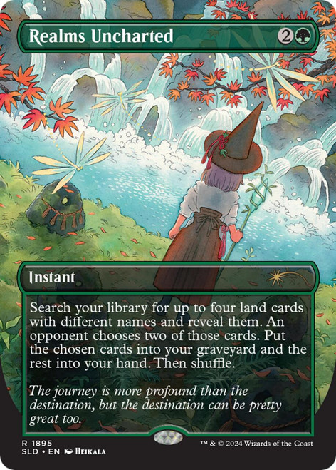 Realms Uncharted (Foil) (Secret Lair - Adventures of the Little Witch)