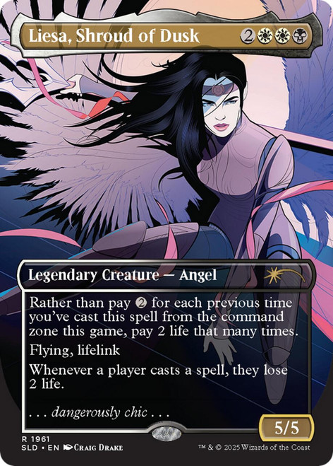 Liesa, Shroud of Dusk (Foil) (Secret Lair - Slay the Day)