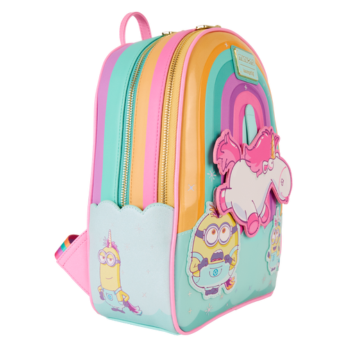 Minions: Fluffy Unicorn Rainbow Mini Backpack