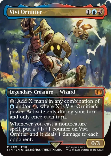 Vivi Ornitier (Borderless Art)