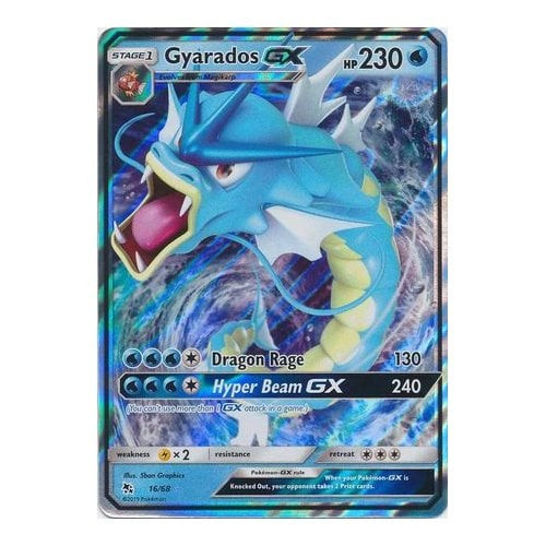 Hidden Fates 16/68 Gyarados GX (Half Art)