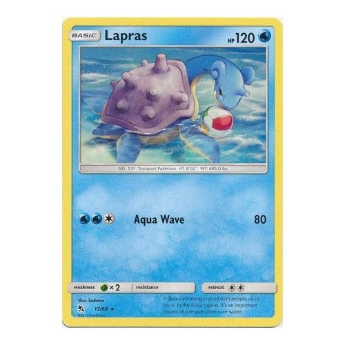Hidden Fates 17/68 Lapras