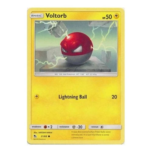 Hidden Fates 21/68 Voltorb