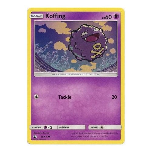 Hidden Fates 28/68 Koffing