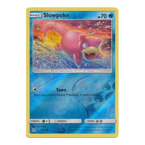 Hidden Fates 12/68 Slowpoke (Reverse Holo)