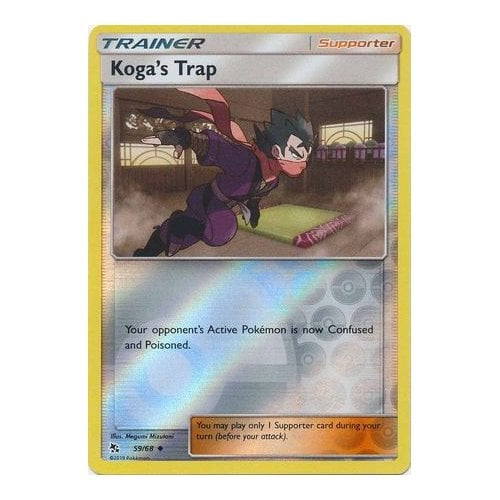 Hidden Fates 59/68 Koga's Trap (Reverse Holo)