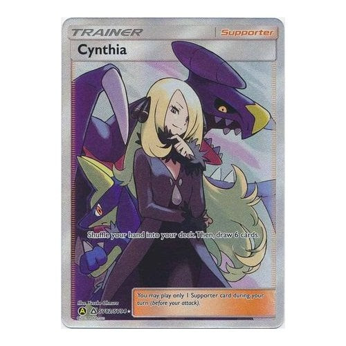 cynthia full art pokemon card Cynthia Full Art (Singles) – PokePort Cards main image 1