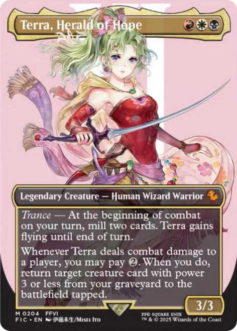 Terra, Herald of Hope (Borderless Character)