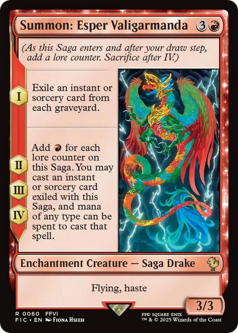 Summon: Esper Valigarmanda (Surge Foil)
