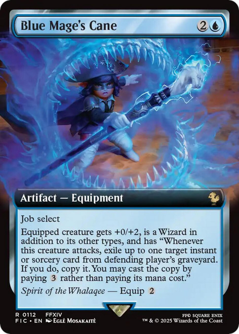 Blue Mage's Cane (Extended Art Foil)