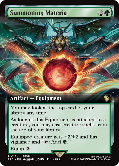 Summoning Materia (Extended Art Foil)