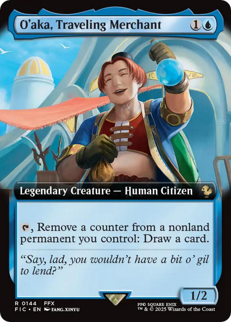 O'aka, Traveling Merchant (Extended Art Foil)