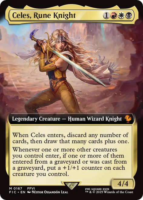 Celes, Rune Knight (Extended Art Foil)