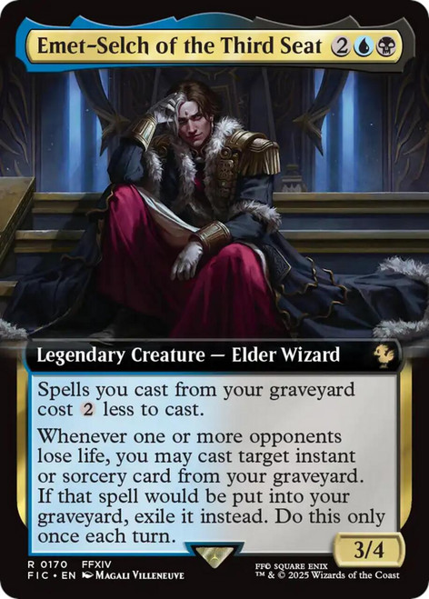 Emet-Selch of the Third Seat (Extended Art Foil)