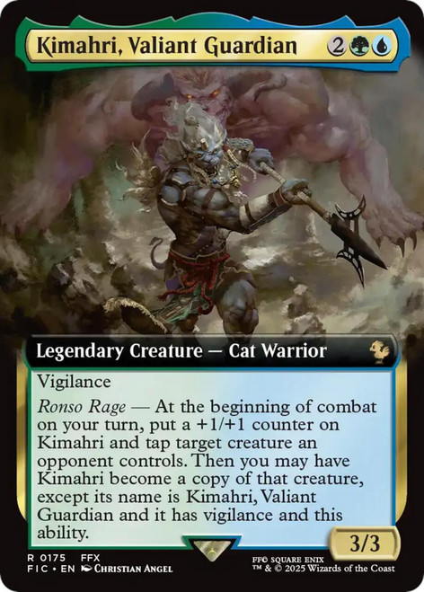 Kimahri, Valiant Guardian (Extended Art Foil)
