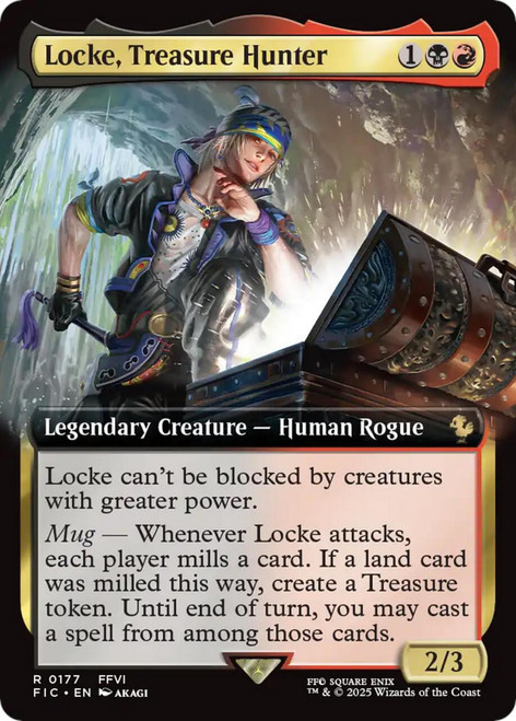 Locke, Treasure Hunter (Extended Art Foil)