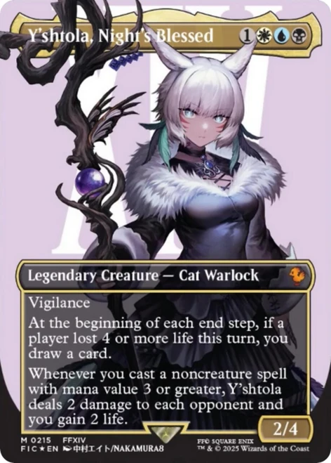 Y'Shtola, Night's Blessed (Borderless Character Surge Foil)