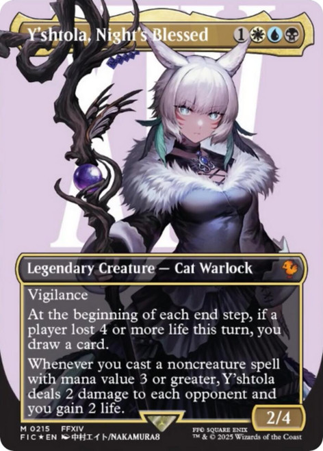 Y'Shtola, Night's Blessed (Borderless Character Surge Foil)