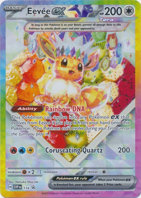 Scarlet & Violet Promo SVP174 Eevee ex (Special Illustration Rare)
