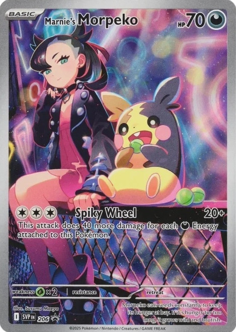 Scarlet & Violet Promo SVP206 Marnie's Morpeko (Illustration Rare)