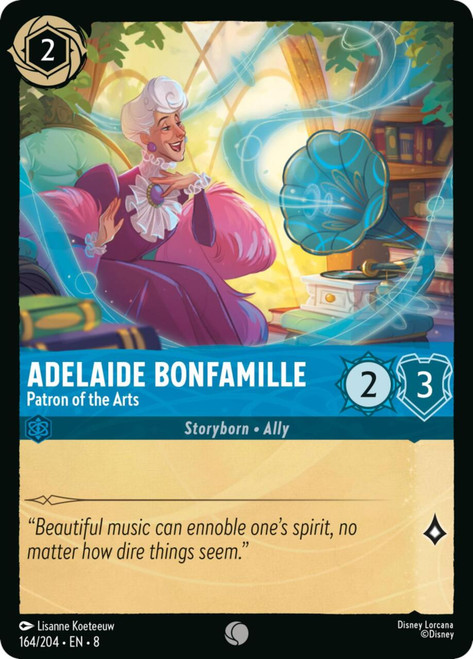 Adelaide Bonfamille - Patron of the Arts