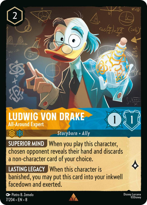 Ludwig von Drake - All‐Around Expert (Foil)
