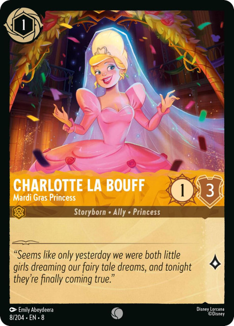 Charlotte La Bouff - Mardi Gras Princess (Foil)