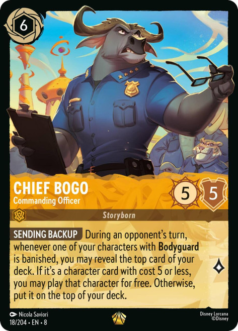 Chief Bogo - Commanding Officer (Foil)