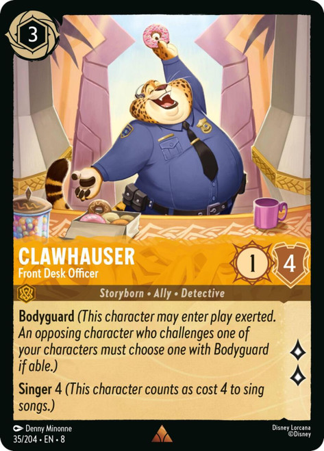 Clawhauser - Front Desk Officer (Foil)