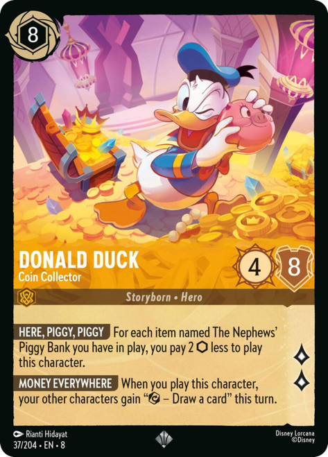 Donald Duck - Coin Collector (Foil)