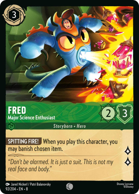 Fred - Major Science Enthusiast (Foil)